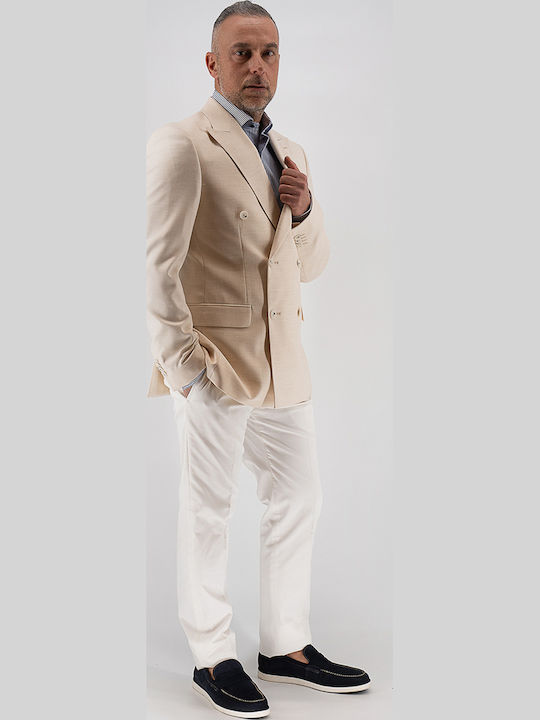 Men’s Suit Jacket Ivory