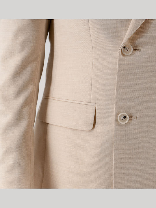 Men’s Suit Jacket Ivory