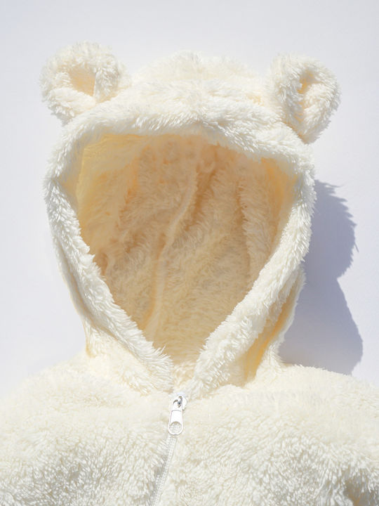 SteweHome White Baby Bodysuit
