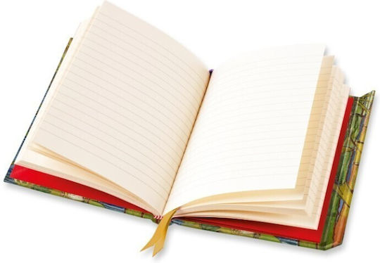 Flame Tree Notizbuch A5 mit Weißen Seiten Weiß