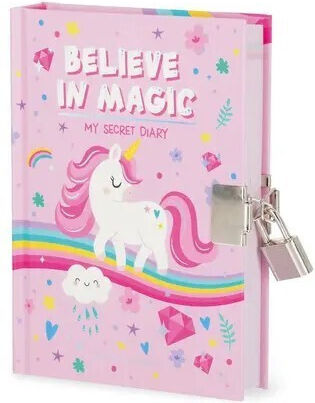 Legami Milano My Secret Diary Kid's Notebook with Padlock