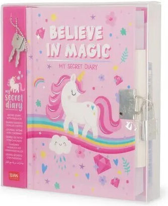 Legami Milano My Secret Diary Kid's Notebook with Padlock