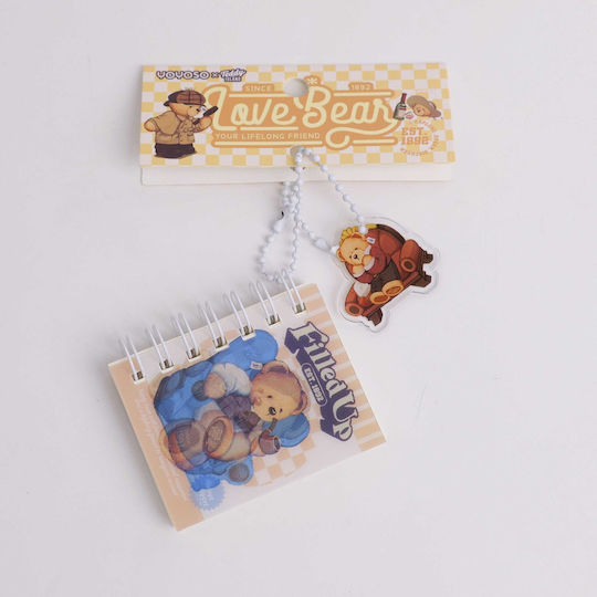 Spiral Notebook with White Pages White