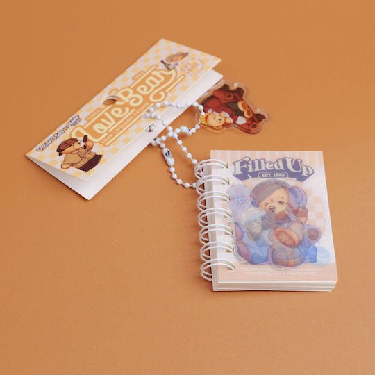 Spiral Notebook with White Pages White
