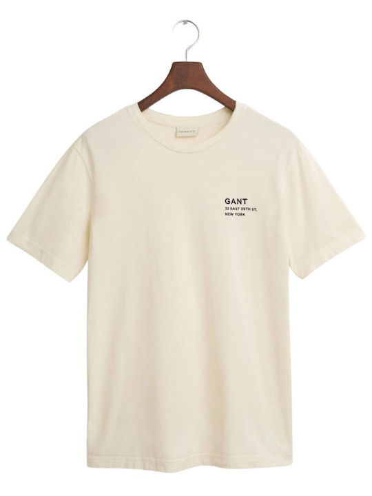 T-shirt Εκρού