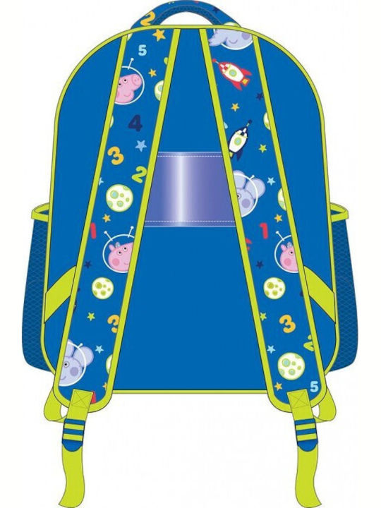 Backpack for Kindergarten 27x10x31cm 2 Compartments Peppa Pig George Space