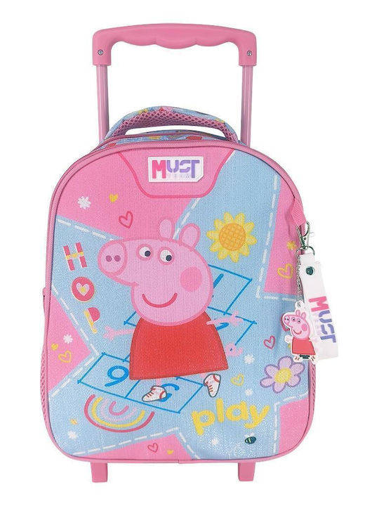 Troler Grădiniță 27x10x31cm 2 Compartimente Peppa Pig 1