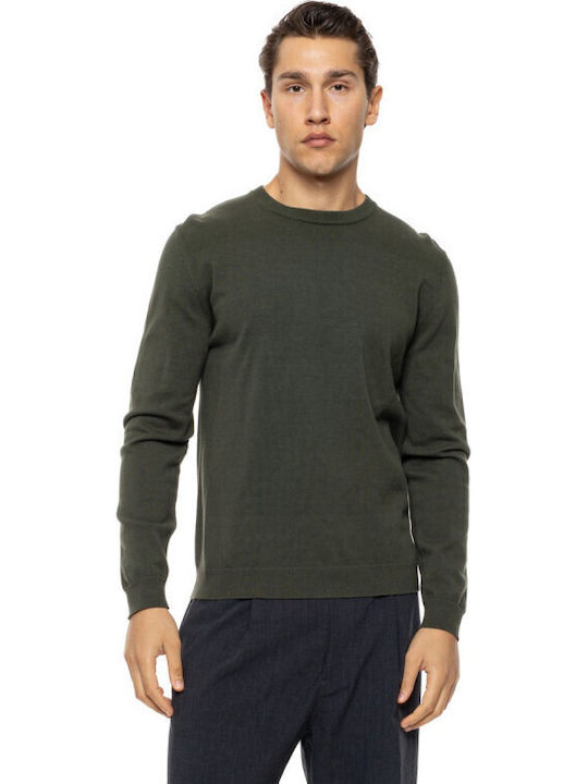 Long Sleeve Sweater Dk Green