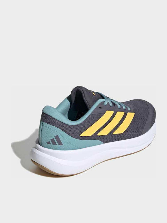 Runfalcon Kinder Sportschuhe Laufen mit Schnürsenkeln Graue