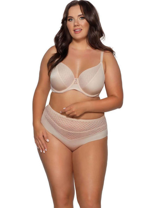Nude Minimizer Σουτιέν χωρίς Ενίσχυση με Μπανέλες