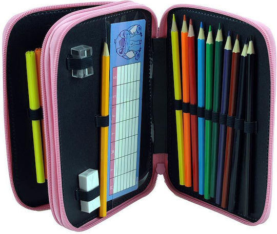 Gim Stitch Multicolour Pencil Case