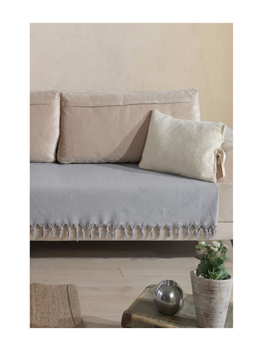 SteweHome SteweHome Sesselüberwurf Strickware 115x201cm Graue