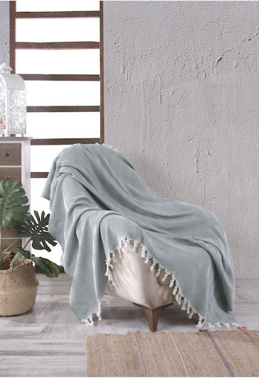 SteweHome Armchair Throw P160xW160cm Natural SteweHome Armchair Throw P160xW160cm Natural