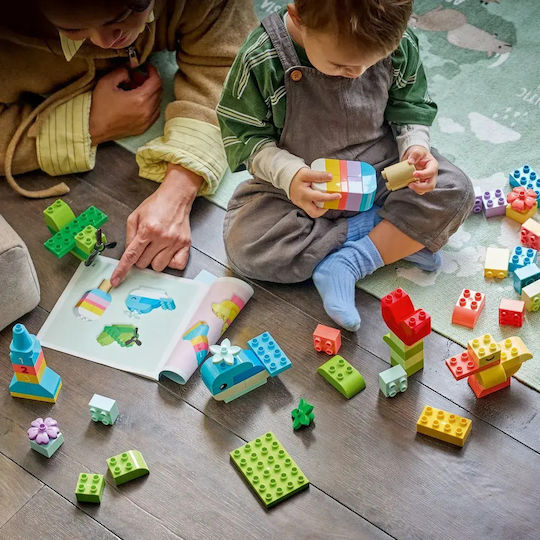 LEGO Duplo Cutie Creativă Colorată 80 Bucăți