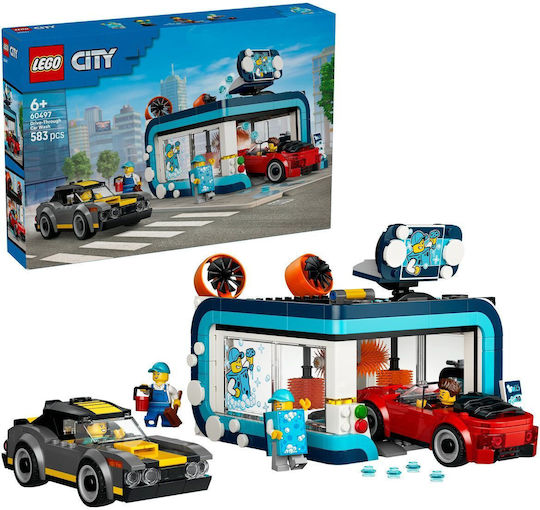LEGO Lego Stadt Autowaschanlage 583 Stück