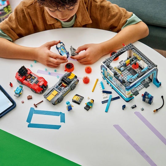 LEGO Lego Stadt Autowaschanlage 583 Stück
