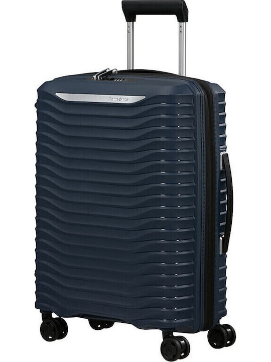 Samsonite Upscape Navy Blue Suitcase with 4 Wheels