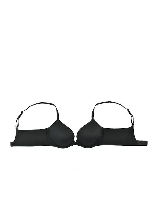 Push Up Bra Underwire Black