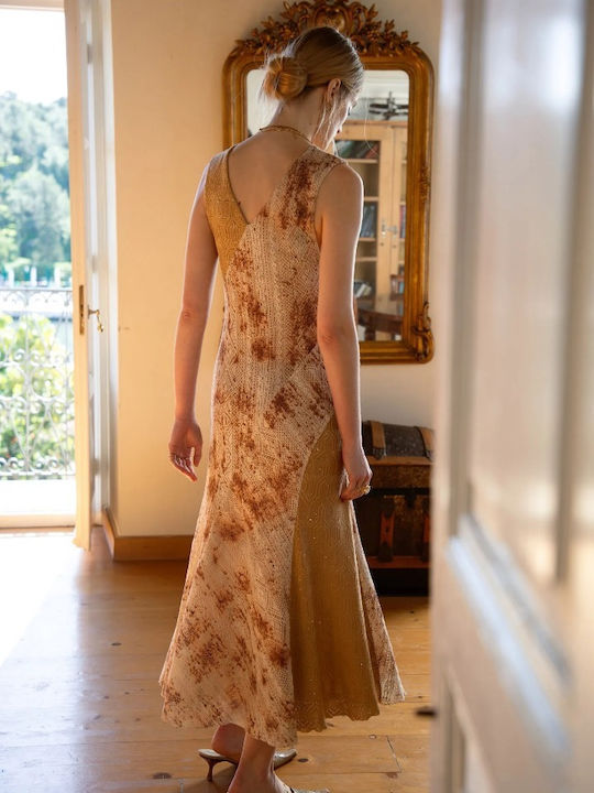 Midi Damenkleid Für Hochzeit - Taufe Mehrfarbig