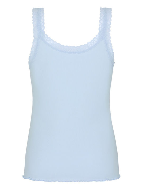 Αμάνικο Jersey Rib Lace Γυναικείο Φανελάκι