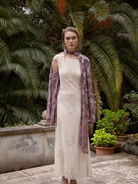 Maxi Damenkleid Für Hochzeit Und Taufe Ecru Interimdress