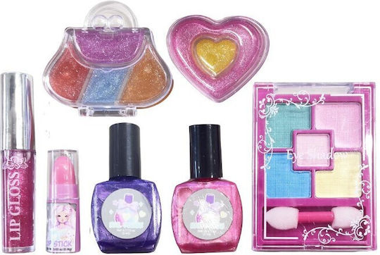 Макияж Комплект 15 Части Сърце Glammy Gloss