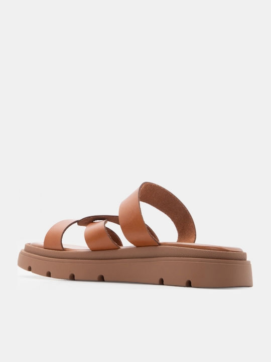 Γυναικεία Σανδάλια Flatforms Καφέ
