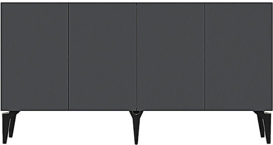 Έπιπλο TV Επιδαπέδιο Γκρι 150x32x75εκ. Έπιπλο TV Επιδαπέδιο Γκρι 150x32x75εκ.