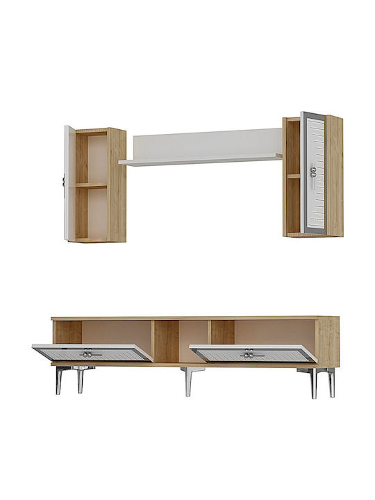 Gold TV Stand L150xD30xH41cm