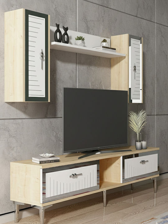 Gold TV Stand L150xD30xH41cm