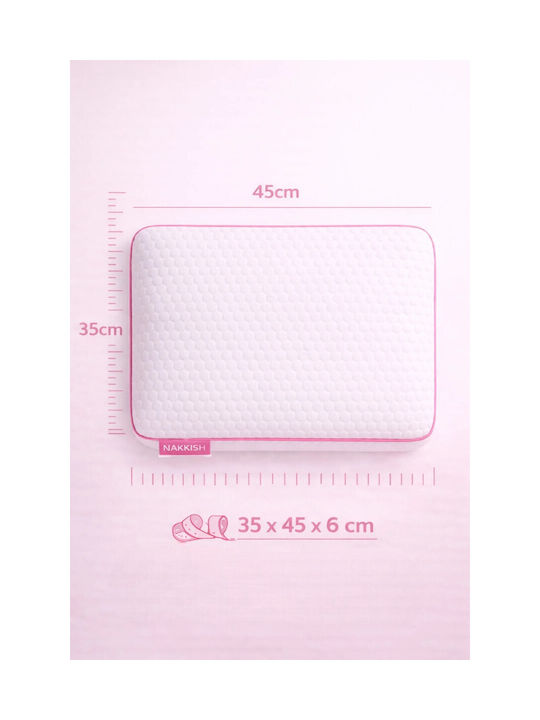 SteweHome Perna de Somn pentru Bebeluși Roz 45x35cm SteweHome Perna de Somn pentru Bebeluși Roz 45x35cm