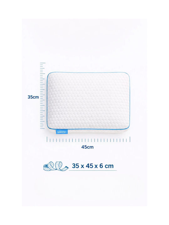 SteweHome Perna de Somn pentru Bebeluși Albastră 45x35cm SteweHome Perna de Somn pentru Bebeluși Albastră 45x35cm