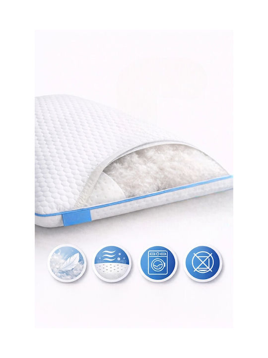 SteweHome Baby Sleep Pillow Blue 45x35cm