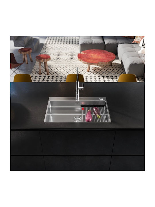 Franke Box Bxx Undermount Kitchen Sink Inox L79xW51cm