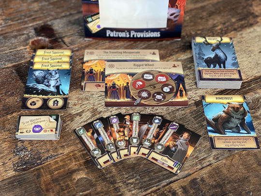Game Expansion Merchants of the Dark Road: Patron's Provisions for 1-4 Players 12+ Years Old (EN) Elf Creek Games