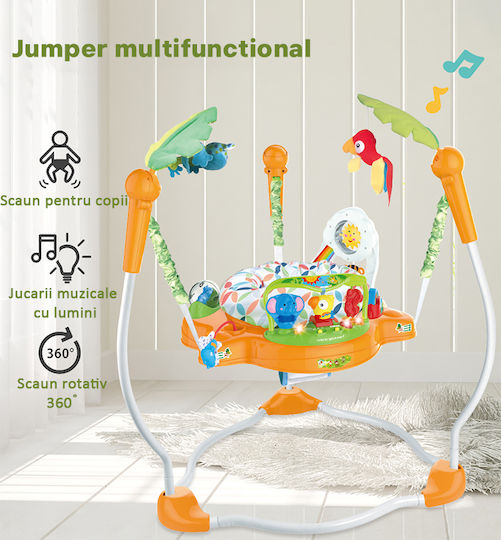Baby Jumper Jungle με Φως και Ήχους για 6+ Μηνών