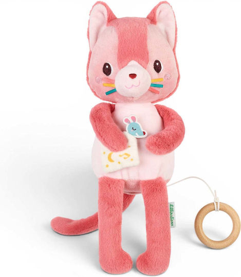 Lilliputiens Wooden Animal with Music Light and Sounds for Newborns