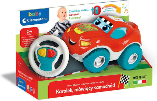 Baby Clementoni Превозно Средство Remote Control Car с Музика и Звуци за 24+ Месеца