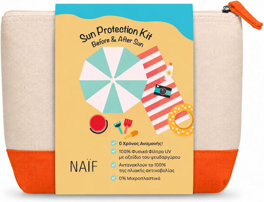 Naïf Sun Protection Kit SPF50 Αδιάβροχο Παιδικό Αντηλιακό Σετ Stick για Πρόσωπο & Σώμα
