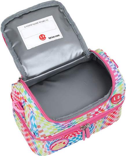 Lyc Sac Kids' Insulated Lunch Bag Handbag 5.5L Multicolour Unicorns 15x14x24cm
