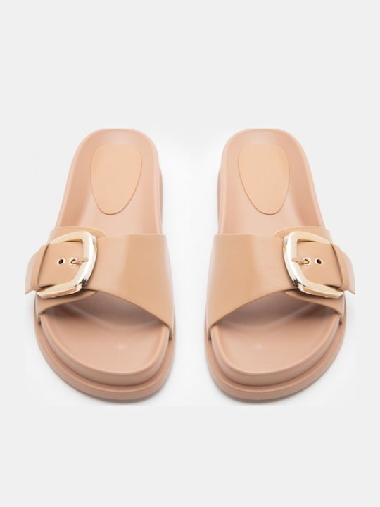 Damen Flatforms Beigen Damen Sandalen