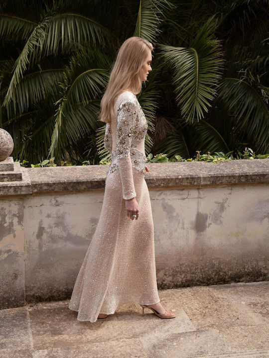 Рокля за Сватба и Кръщене Пайетен Nomadicdress