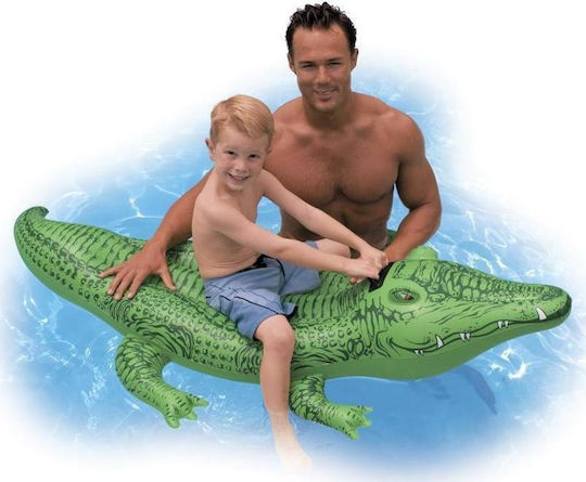 Intex Inflatable Ride On for Sea Crocodile Green 168x86cm