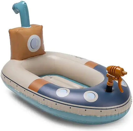 Swim Essentials Παιδική Φουσκωτή Σαμπρέλα Θαλάσσης Κίτρινη 100x70cm