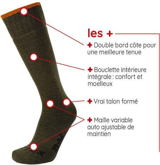 Estex Jagdsocken in Khaki Farbe