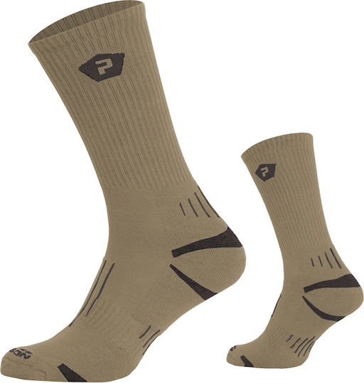 Pentagon Pioneer 2.1 Long Hunting Socks Coolmax in Brown color