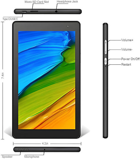 Tronpad 7 7" Таблет (32GB) Черен