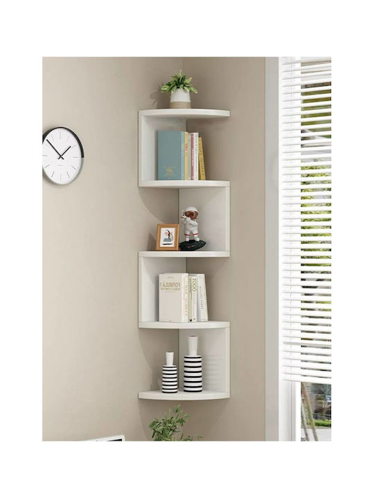 Corner Yellow Wall Shelves (3 Pieces) 20x20x20cm
