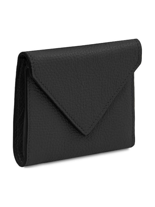 Large Leather Women's Wallet Black