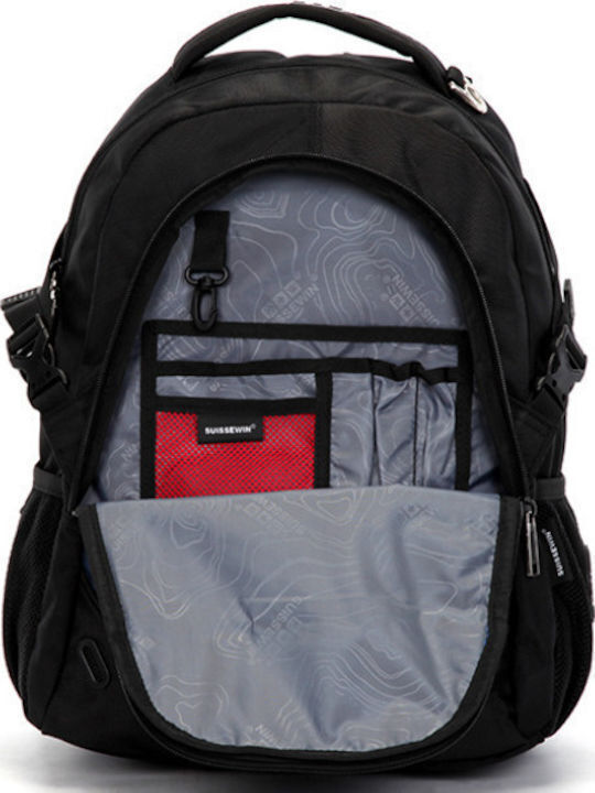 Suissewin Backpack Αδιάβροχο 28lt Ροζ
